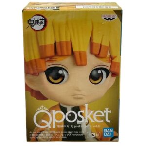 Figurine Demon Slayer Q Pocket Zenitsu Agatsuma Bandai 1