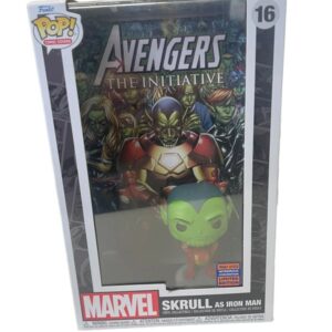 Figurine Funko Pop Comic Covers Marvel Skrull as Iron Man 16 1