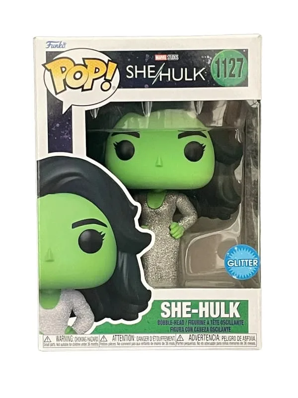 Figurine Funko Pop Marvel Studios She Hulk Glitter 1127 1