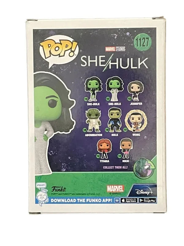 Figurine Funko Pop Marvel Studios She Hulk Glitter 1127 2