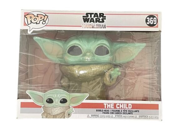 Figurine Funko pop Star Wars The Mandalorian The Child 369 Super Sized 10:25 cm Yoda 1