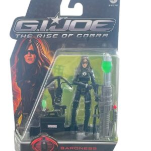 Figurine G.I Joe The Rise Of Cobra Baroness Hasbro Figurine de collection de 10 cm avec ses accessoires 1