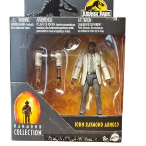 Figurine Jurassic Park 30Th anniversary John Raymond Arnold Hammond Collection Mattel 1