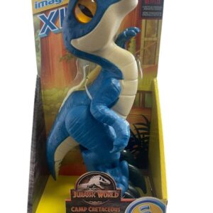 Figurine Jurassic World Raptor Imaginext Xl Fisher Price Mattel 1