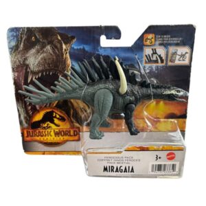 Figurine Jurassic World coffret dinos féroces Miragaia Mattel Figurine de collection articulé en PVC de 18 cm 1