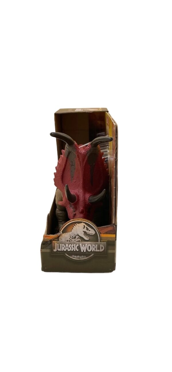 Figurine Jurassic World dinosaure Diabloceratops Dino trackers Mattel 4