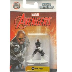 Figurine Marvel Avengers Nano MetalFigs Nick Fury MV28 Jada Toys 1