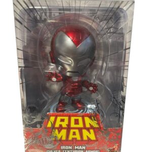 Figurine Marvel Comics Cosbaby Iron Man Silver Centurion Armor 10 cm Hot Toys 1