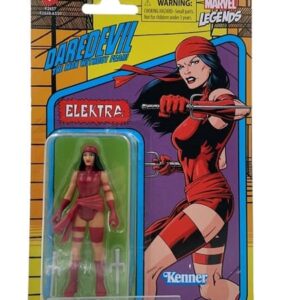 Figurine Marvel Legends Daredevil Elektra Kenner Hasbro 1