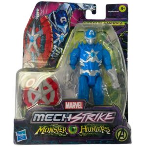 Figurine Marvel MeckStrike Monster Hunters Captain America 15 cm Hasbro 1