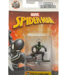 Figurine Marvel Spider Man Nano MetalFigs Stealth Spider Man MV30 Jada Toys 1
