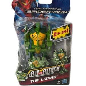 Figurine Marvel The Amazing Spider Man 2 en 1 Flip and attack The Lizard Hasbro 2012 1
