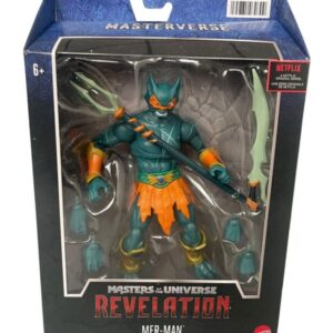 Figurine Masterverse Masters Of The Universe Révélation Mer Man Mattel 1