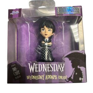 Figurine MetalFigs Wednesday : Mercredi Wednesday Addam’s (Dress) Jada Toys 1