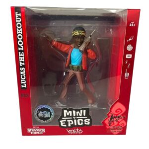 Figurine Mini Epics Stranger Things Lucas the Lookout 14 cm Weta Workshop 1