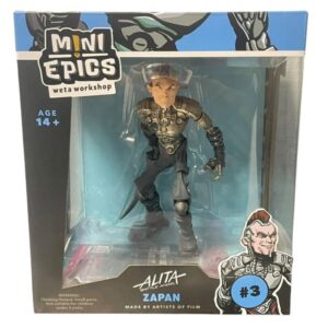 Figurine Mini Epics Weta Workshop Alita Battle Angel Zapan 13 cm 1