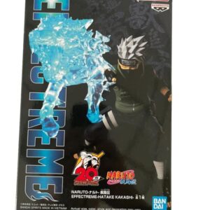 Figurine Naruto 20 th anniversary Effectreme Hatake Kakashi 13 cm Bandai : Banpresto 1