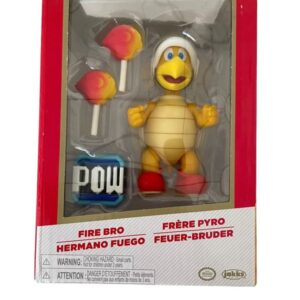 Figurine Nintendo Super Mario Frère Pyro articulée 10 cm Jakks Pacific 1