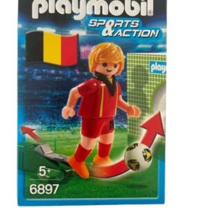Figurine Playmobil 6897 Sports et action joueur de Foot Belgique 1