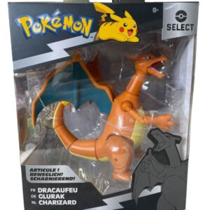 Figurine Pokémon Select Dracaufeu articulé 15 cm Jazwares 1