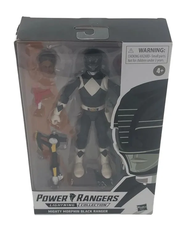 Figurine Power Rangers Lightning Collection Mighty Morphy Black Ranger Hasbro 1 Photoroom