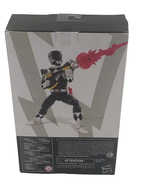 Figurine Power Rangers Lightning Collection Mighty Morphy Black Ranger Hasbro 2 Photoroom