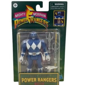 Figurine Power Rangers Retro Morphin Mighty Morphin Billy blue Hasbro 1 Photoroom