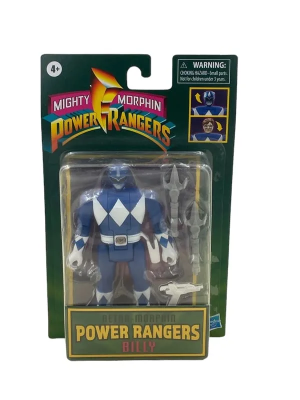 Figurine Power Rangers Retro Morphin Mighty Morphin Billy blue Hasbro 1 Photoroom