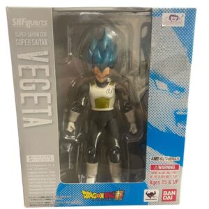 Figurine SH Figuarts Dragon Ball Super Super Saiyan Vegeta Bandai : Tamashii Nations 1