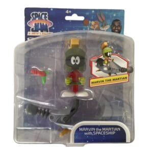 Figurine Space Jam A New Legacy Marvin the martian with Spaceship 9 cm Moose Toys 1
