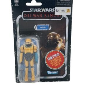 Figurine Star Wars Rétro Obi Wan Kenobi Ned B 10 cm Kenner : Hasbro 1 Photoroom