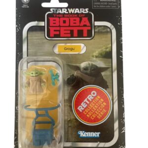 Figurine Star Wars The Book Of Boba Fett Grogu Retro Collection Kenner Hasbro 1