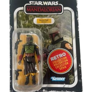 Figurine Star Wars The Mandalorian Retro collection Boba Fett Hasbro Kenner 1