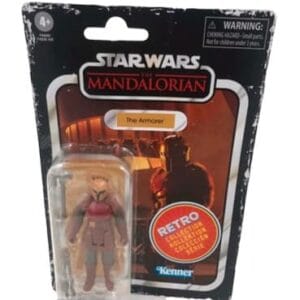 Figurine Star Wars The Mandalorian Rétro the Armorer Kenner : Hasbro 1 Photoroom