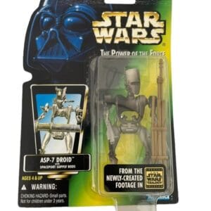 Figurine Star Wars The Power of the force ASP 7 Droid Kenner Hasbro vintage 1997 1 Photoroom