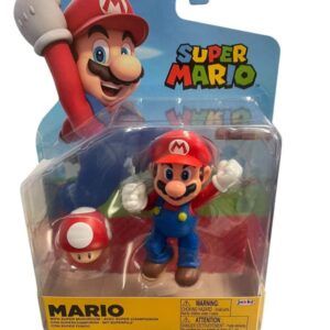 Figurine Super Mario avec super champignon Jakks Pacific 1