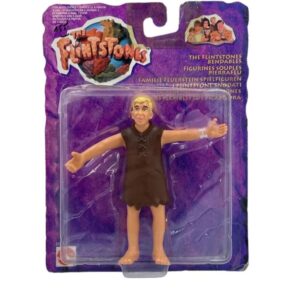 Figurine The Flintstones Pierrafeu figurine souple Barney Mattel 1994 1