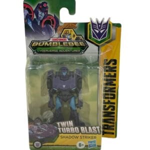 Figurine Transformers Bumblebee Cyberverse Adventures Twin Turbo Blast Shadow Striker Hasbro 1 Photoroom