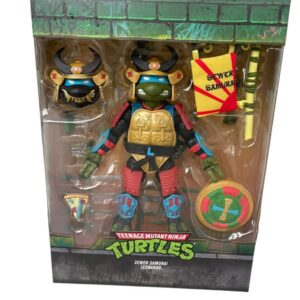 Figurine articulée Teenage Mutant Ninja Turtles Sewer Samurai Leonardo 18 cm Super 7 1