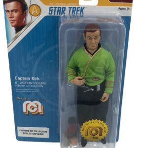 Figurine de collection articulé Star Trek Captain Kirk Mego 20 cm 1 Photoroom