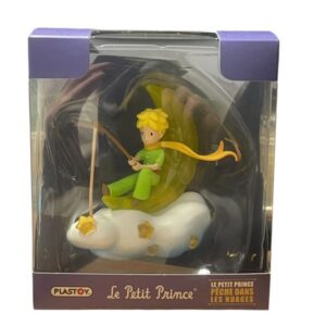 Figurine le petit prince pêché dans les nuages Plastoy 1