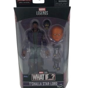 Figurine neuve Marvel Legends Series What If ? T’challa Star Lord Hasbro 1 Photoroom