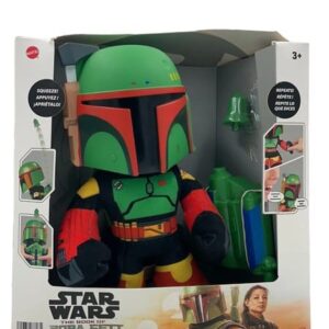 Figurine peluche interactive Star Wars The Book Of Boba Fett 30 cm Mattel 1 Photoroom