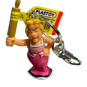 Figurine porte clés Astérix Bonemine Plastoy 1