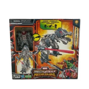 Figurines Marvel Mechstrike Mechasaurus Ultron Primeval & T rex Hasbro 1