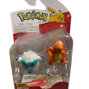 Figurines Pokémon Battle Figure Pack Darumarond de Galar et Salameche Jazwares 1