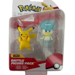 Figurines Pokémon Battle Figure Pack Pikachu et Coiffeton Jazwares 1