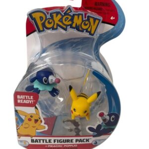 Figurines Pokémon Battle Figure Pack Pikachu et Tiplouf Jazwares 1
