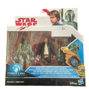 Figurines Star Wars Han Solo et Boba Fett Force Link Hasbro 1 Photoroom