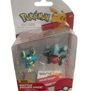 Figurines x 2 Pokémon Battle Figure Pack Grenousse et Griknot Jazwares 1